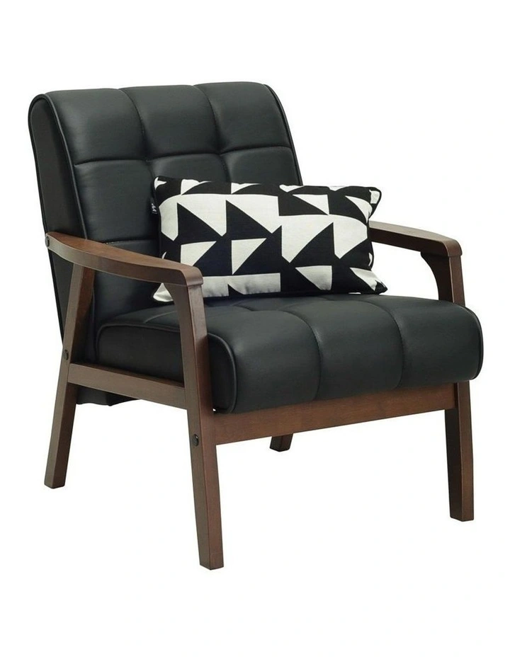 Tucson Armchair in Black image 3