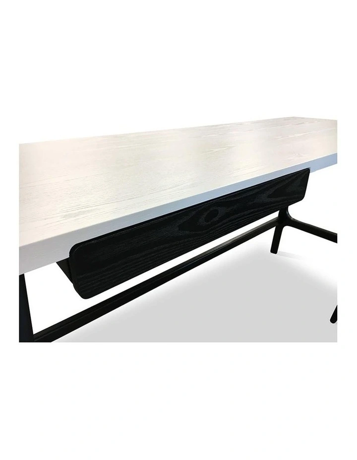 Morey Study Desk in White image 3