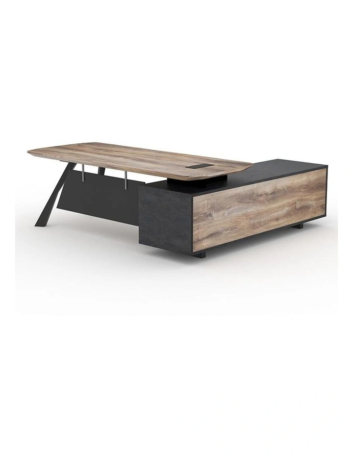 Easton Executive Office Desk With Left Return 2.2M in Mahagony image 1