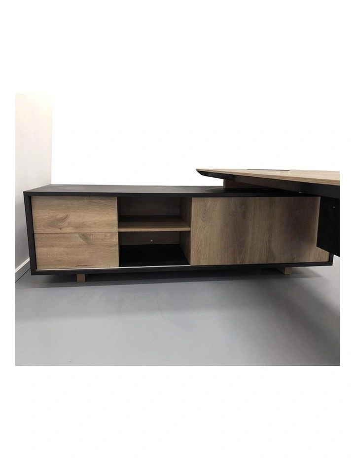 Easton Executive Office Desk With Left Return 2.2M in Mahagony image 7