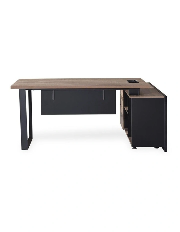 Adriano Executive Office Desk With Left Return 1.8M in Brown image 5