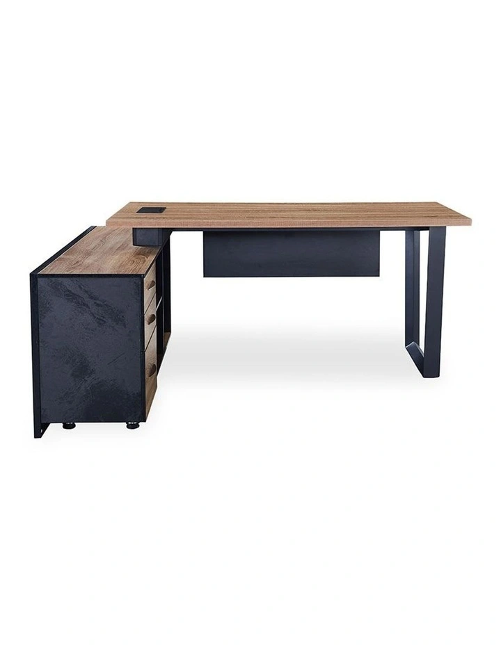 Adriano Executive Office Desk With Left Return 1.8M in Brown image 7