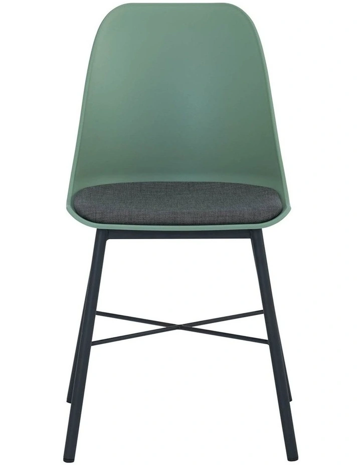 Laxmi Dining Chair in Dusty Green/Black image 2