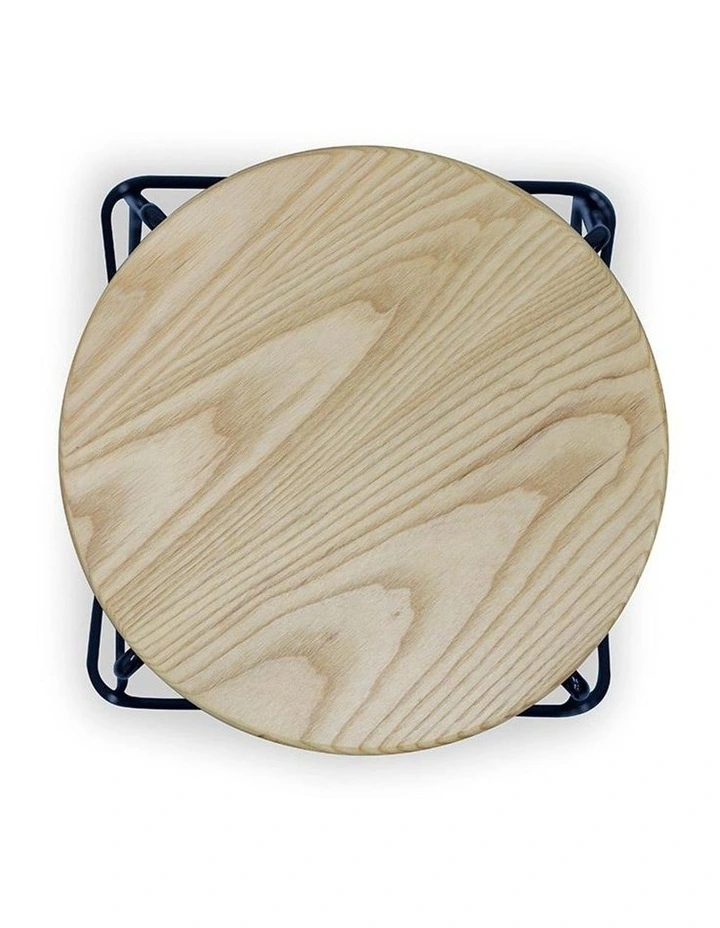 Stark Wooden Topped  Counter Stool image 4