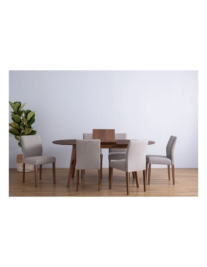 Ladee Dining Chair Cocoa and Dark Grey image 2