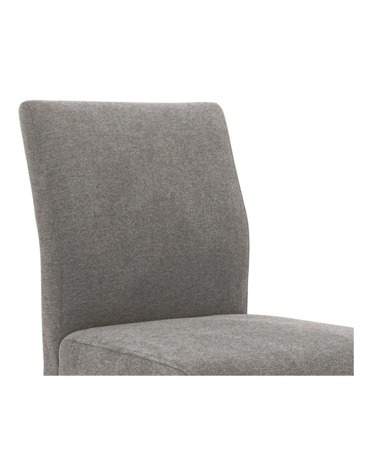 Ladee Dining Chair Cocoa and Dark Grey image 3