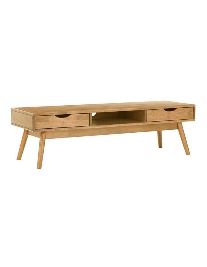 LamarEntertainmentTVUnitWith2Drawers150cmNatural