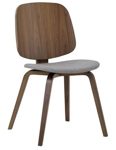 Avarie Dining Chair  Grey & Cocoa