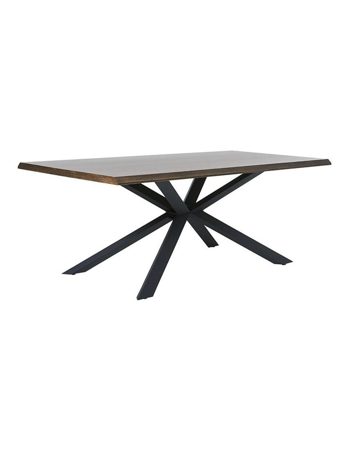 Arno Dining Table 200cm Brown & Black