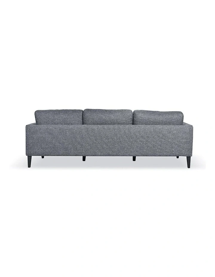 Valdis 3 Seater Sofa in Dark Grey image 6