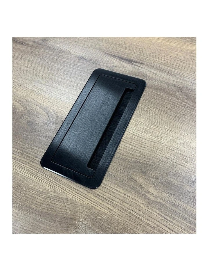 PHOENIX Sit & Stand Electric Lift Desk with Right Return 2.2m Warm Oak & Black image 3