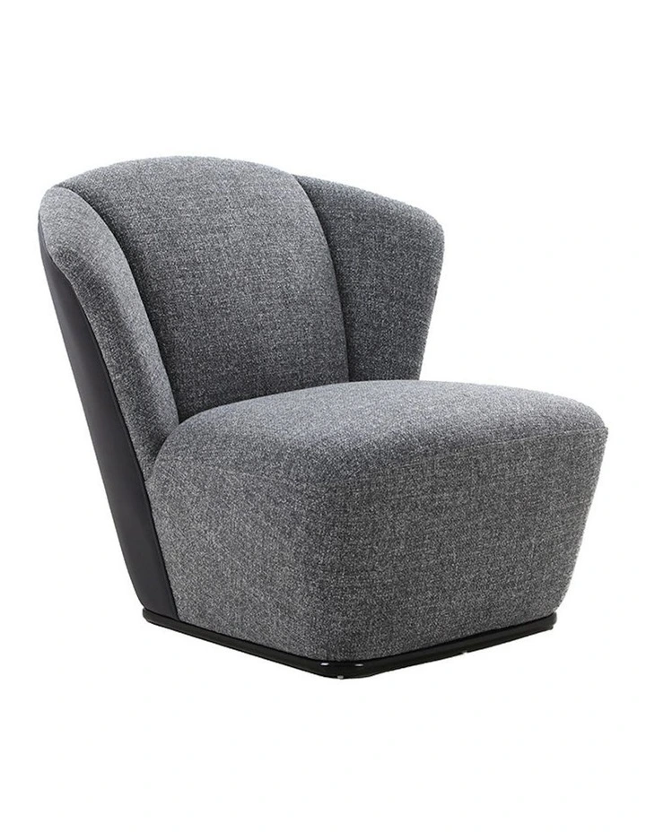 Astrid Single Seater Sofa in Grey image 1