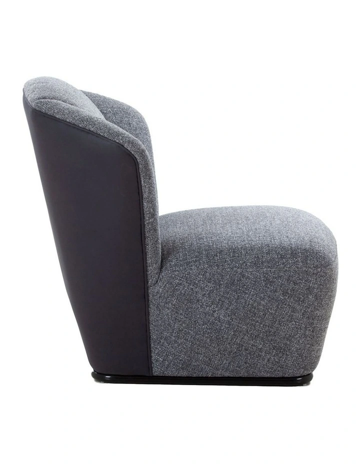 Astrid Single Seater Sofa in Grey image 6