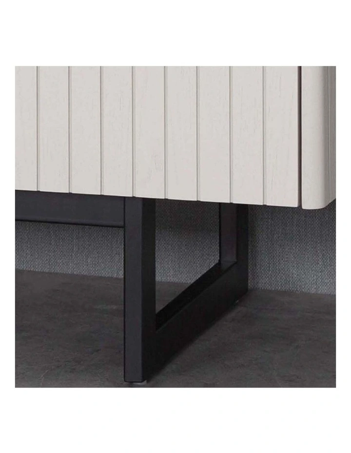 Akari Entertainment TV Unit 160cm in Light Grey image 4