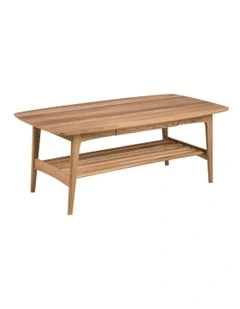 Talita Rectangular Coffee Table 130cm in Natural