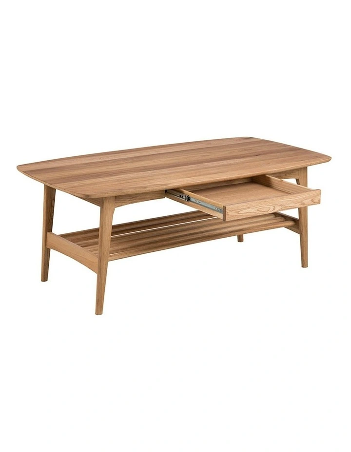 Talita Rectangular Coffee Table 130cm in Natural image 4