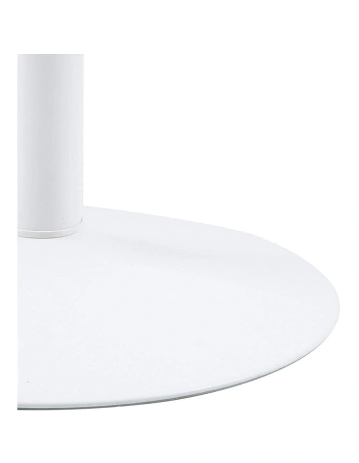 Titan Round Dining Table 110cm in White image 6