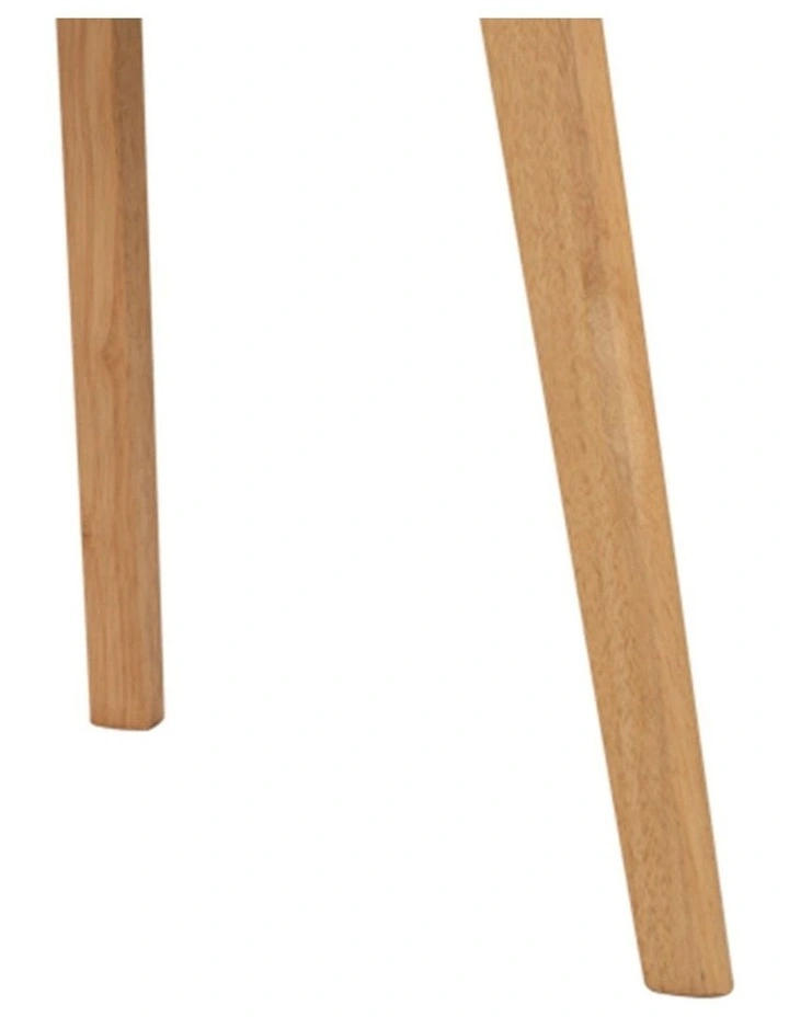Werner Extendable Dining Table 150cm-195cm in Natural/White image 2