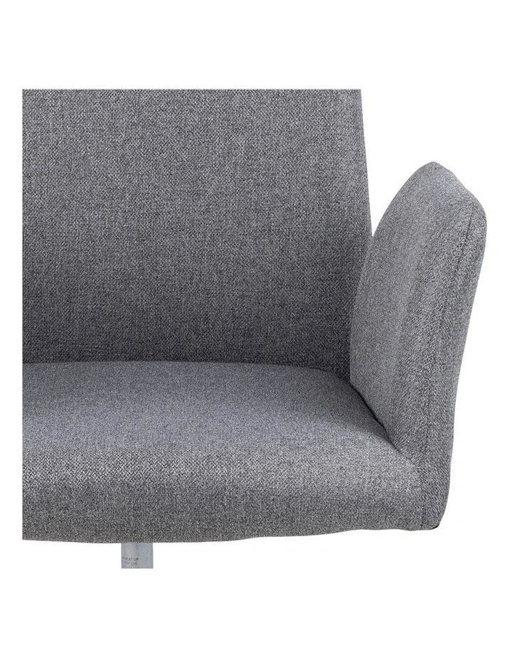 Isla Office Chair in Grey image 2