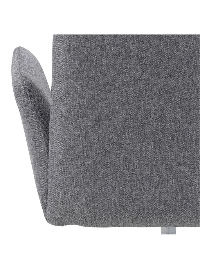 Isla Office Chair in Grey image 3