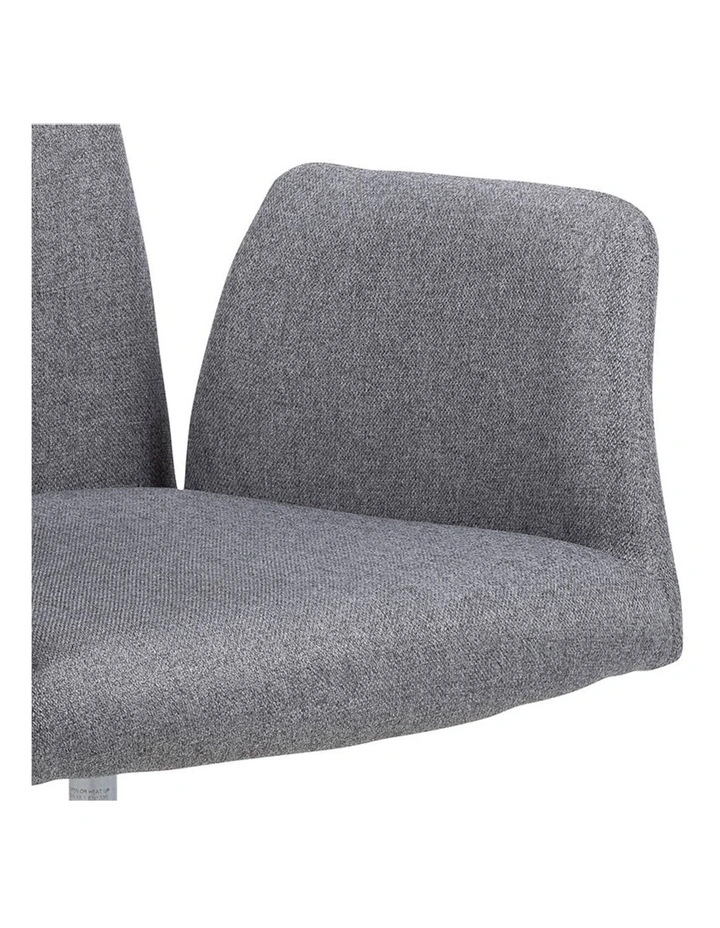 Isla Office Chair in Grey image 4