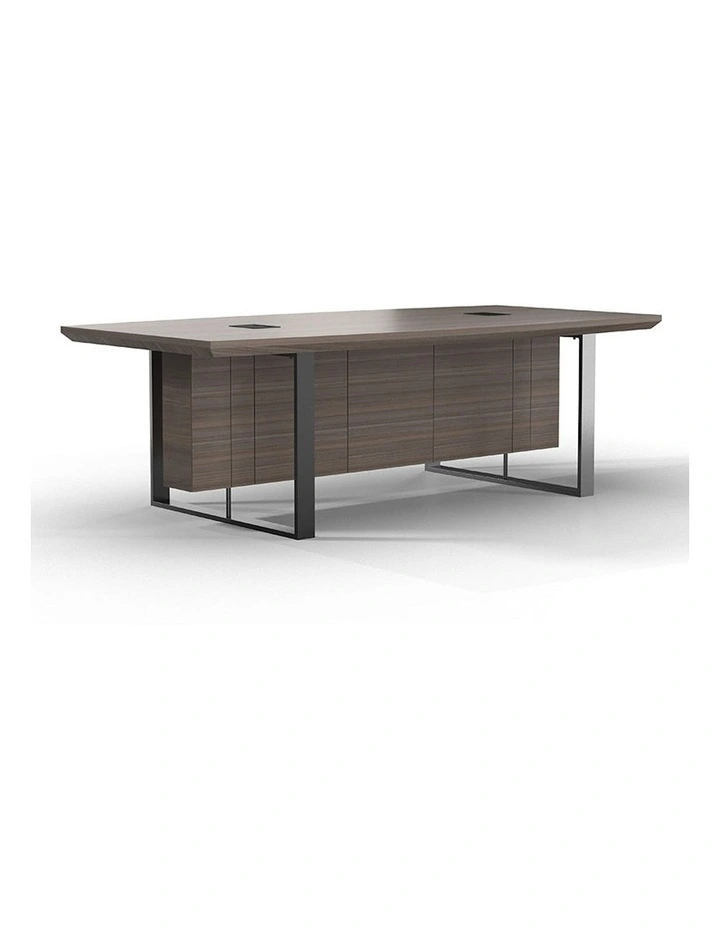 Inigo Boardroom Meeting Table 2.4m in Hazelnut image 1