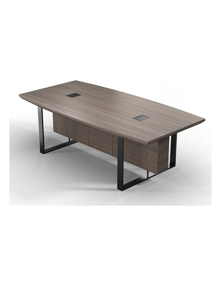 Inigo Boardroom Meeting Table 2.4m in Hazelnut image 6