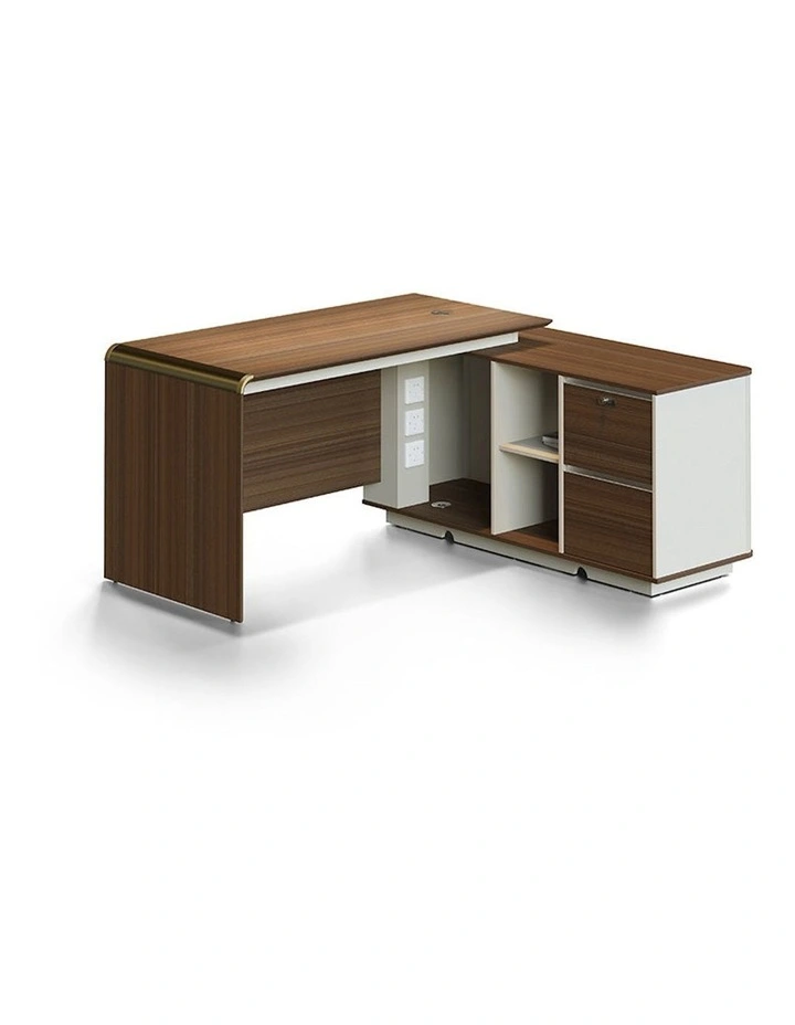 Anderson Executive Desk 1.6m in Oak image 3