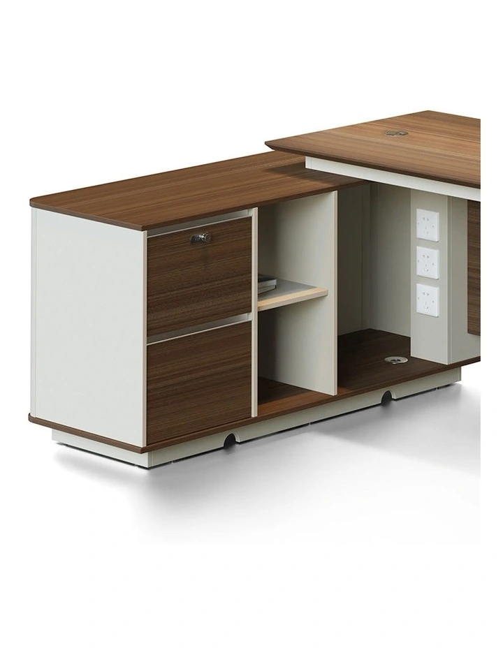 Anderson Executive Desk 1.6m in Oak image 5