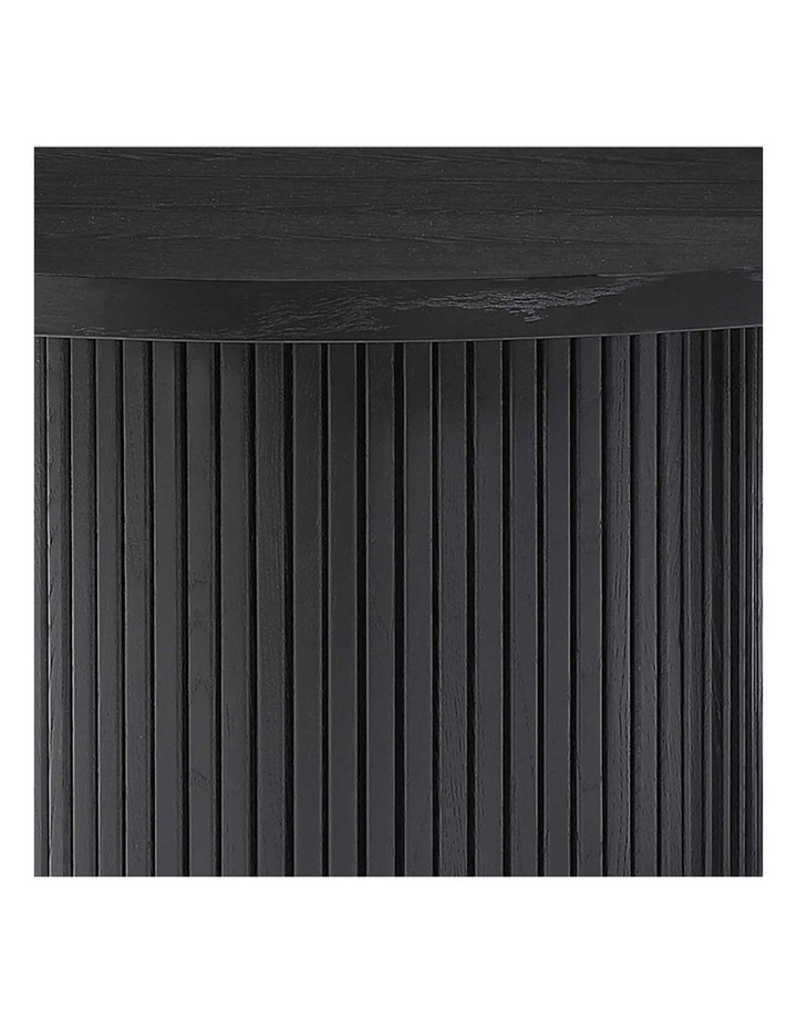 Kenzi Coffee Table 80cm in Black image 2