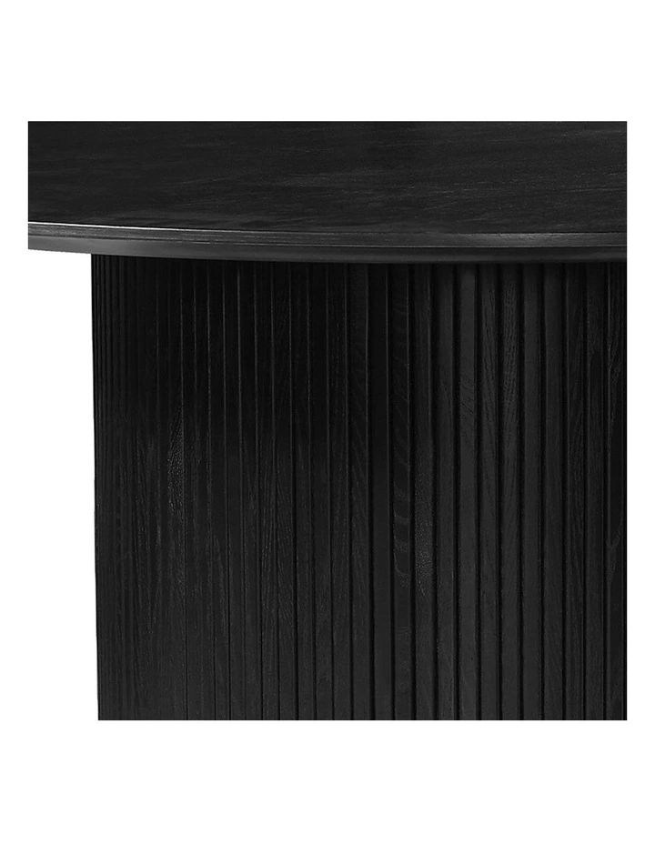 Kenzi Coffee Table 80cm in Black image 3