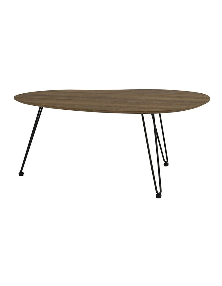 Corwin Large Coffee Table 109cm in Walnut image 4