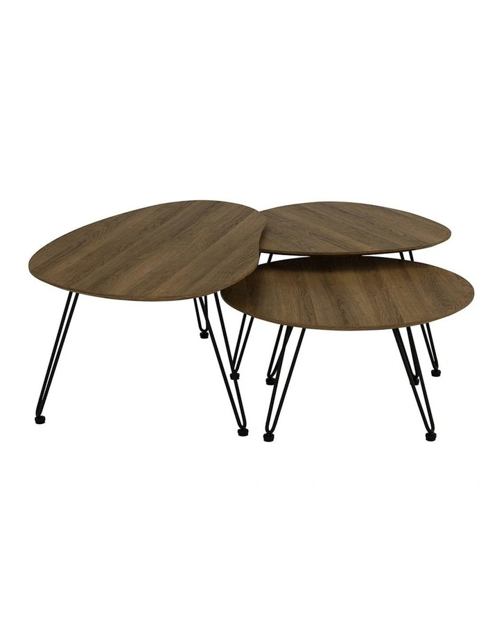 Corwin Large Coffee Table 109cm in Walnut image 7