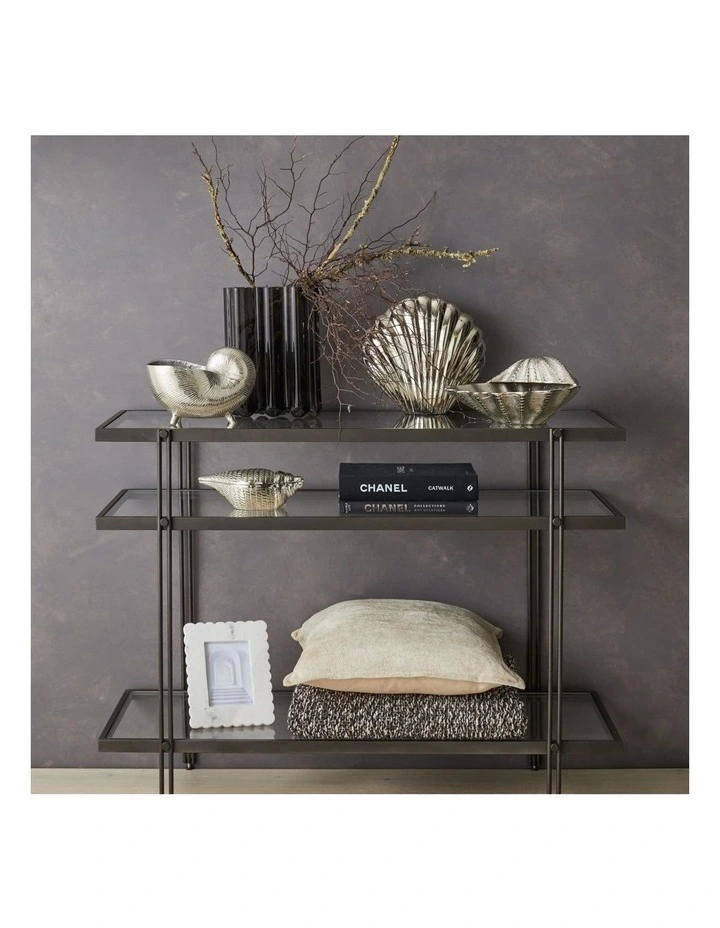 Brampton Aluminium Sea Shell Deco Box 22.5cm in Silver image 6