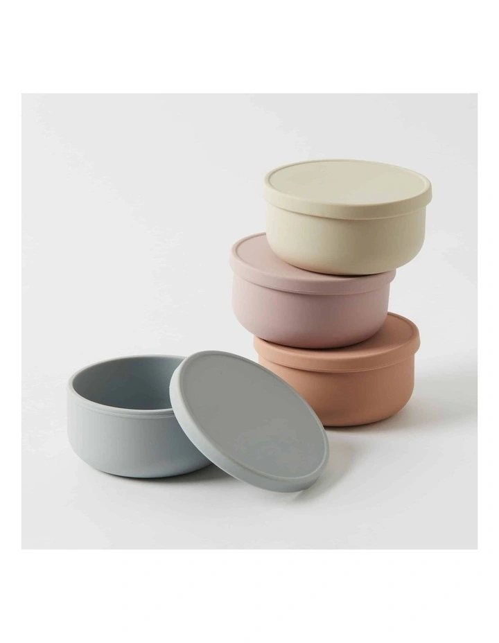 Henny Silicone Bowl in Almond image 3