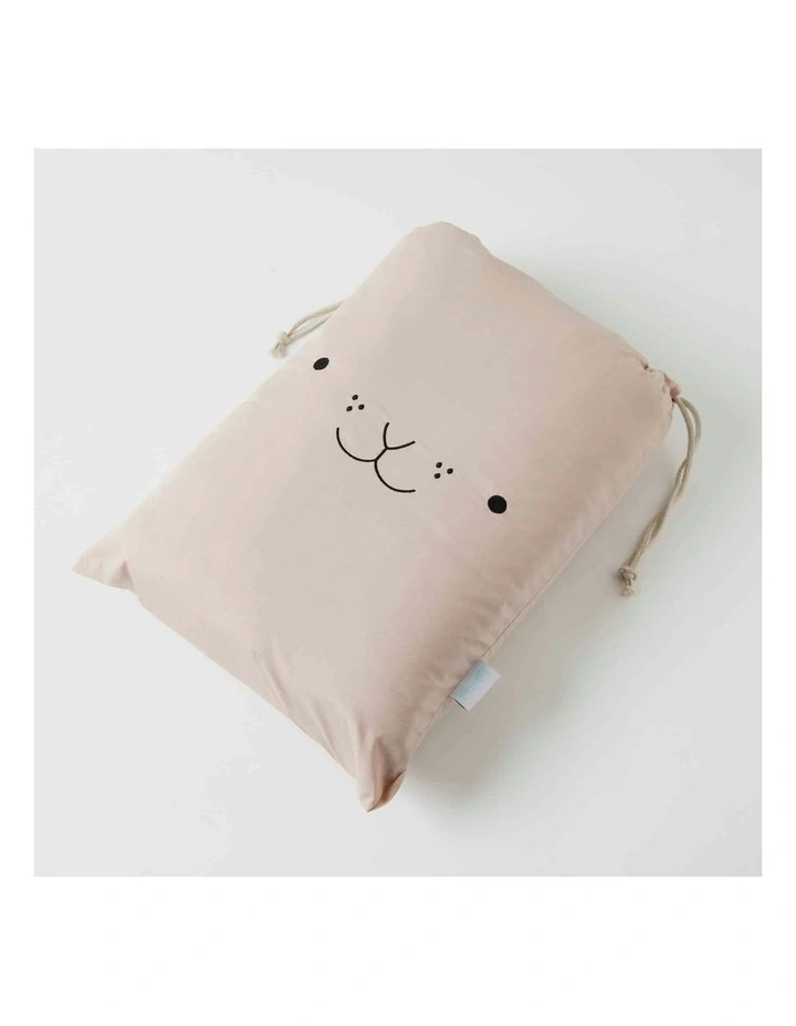 Jiggle & Giggle Bunny Quilted Playmat 120cm in Pink image 6