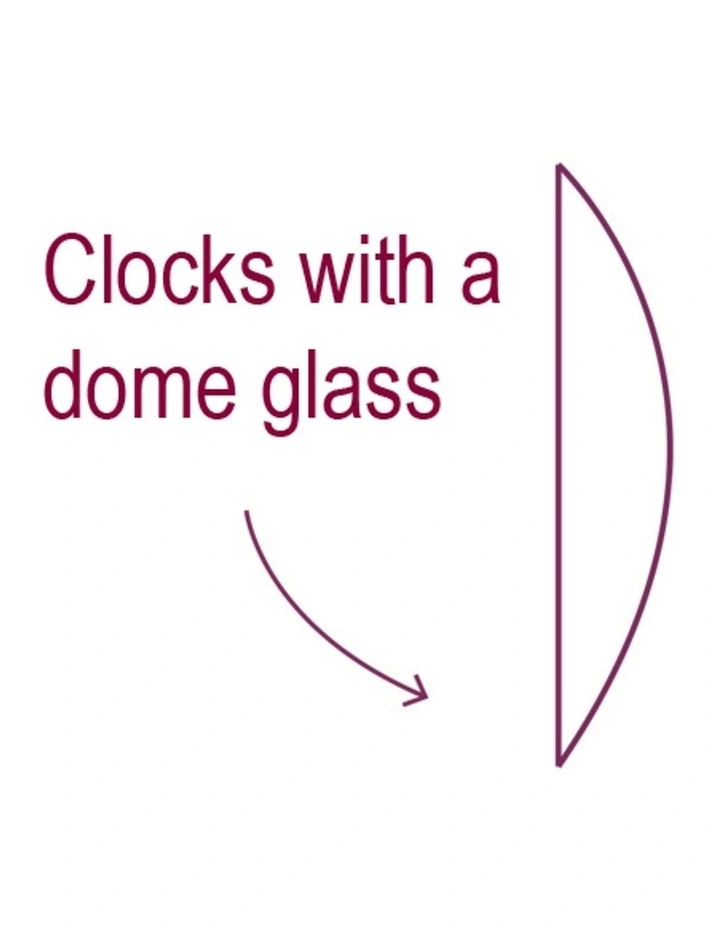 Classic Analogue Round Hanging Wall Clock 30cm in Navy image 3