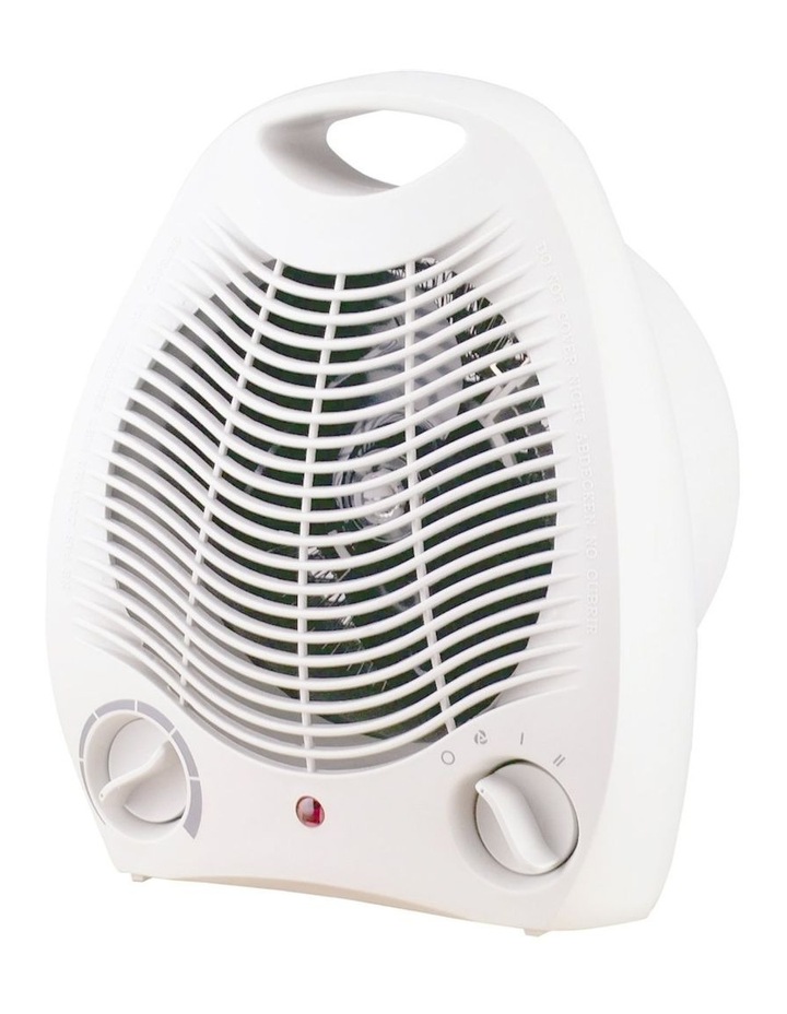CELSIUS Celsius 25.5cm 2000W Upright Fan Heater With Thermostat Home  Heating In Light Grey | MYER