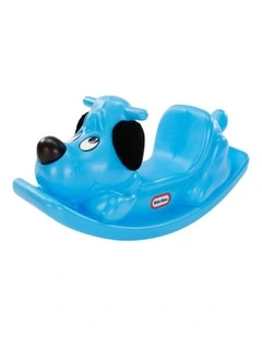 Compact Rockin' Puppy Rocker Ride On (1-3 Years) in Blue