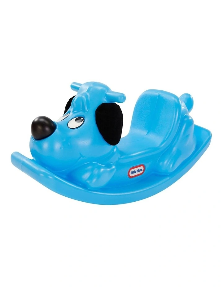 Compact Rockin' Puppy Rocker Ride On (1-3 Years) in Blue image 1