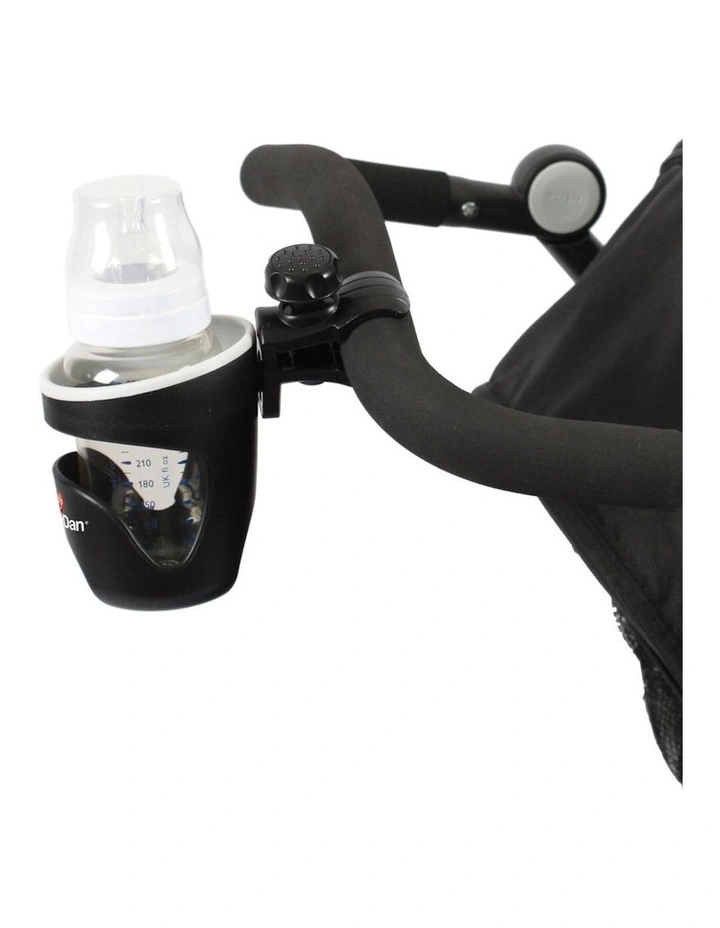Premium Cup Holder For Infant/Toddler Stroller in Black image 1
