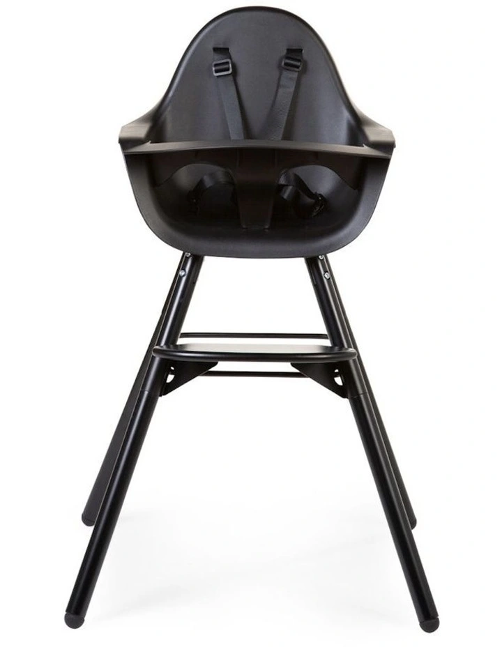 Evolu 2 Baby High Chair With Foot Rest 6m-6y in Black image 3