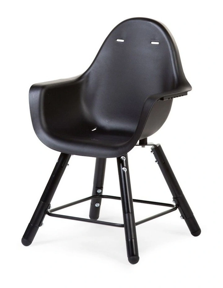 Evolu 2 Baby High Chair With Foot Rest 6m-6y in Black image 5