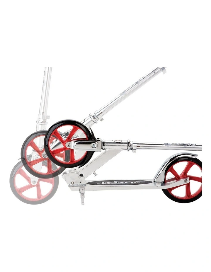 A5 Lux Foldable Kick Ride On Scooter (8Years ) in Silver image 4