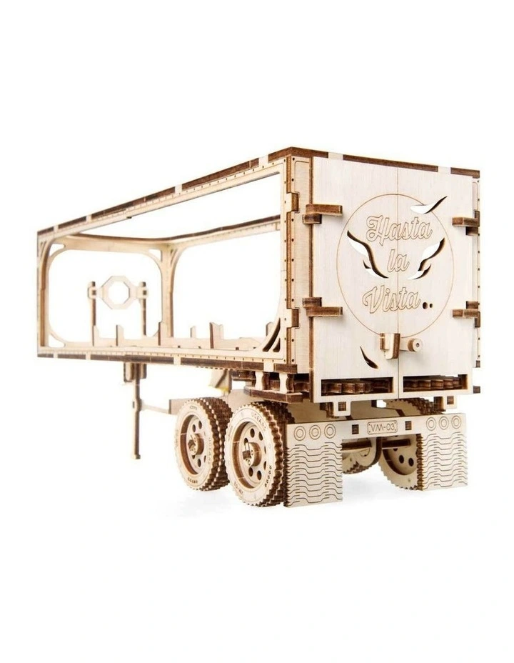 Trailer for Heavy Boy Truck VM-03 138 Piece Wooden 3D Puzzle image 1