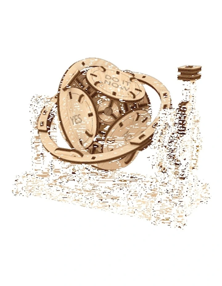 Stem Lab Random Generator 160 Piece Wooden 3D Puzzle image 5