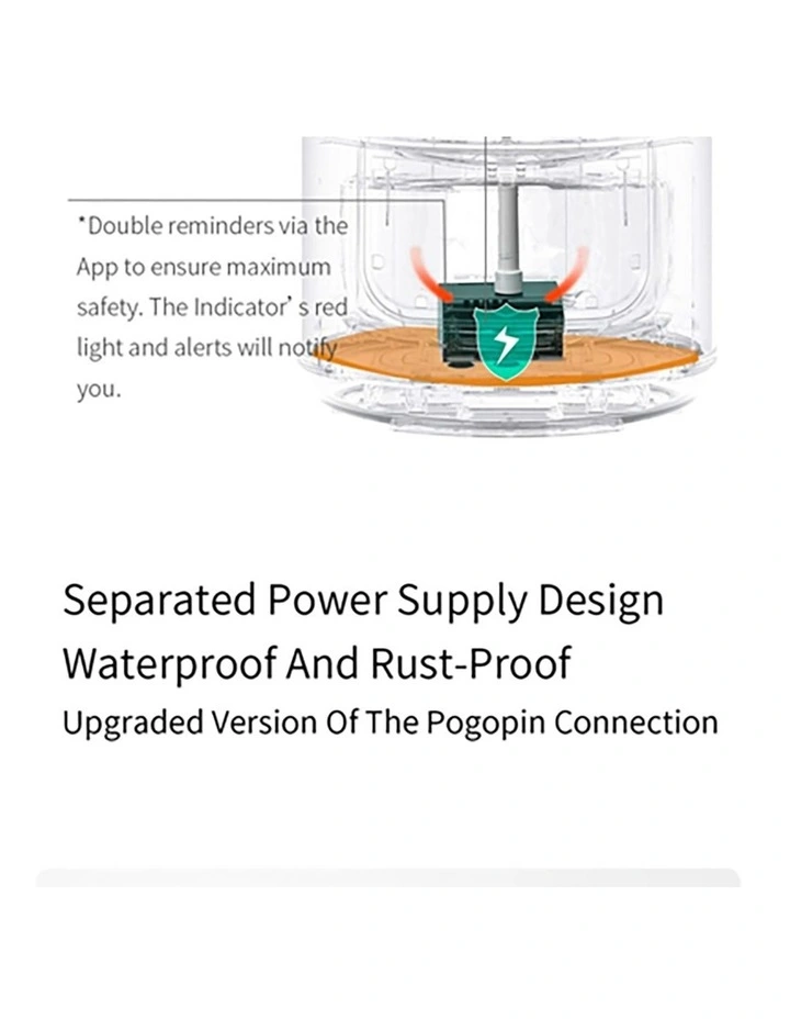 Pet Smart Water Fountain 2.3L in White image 3