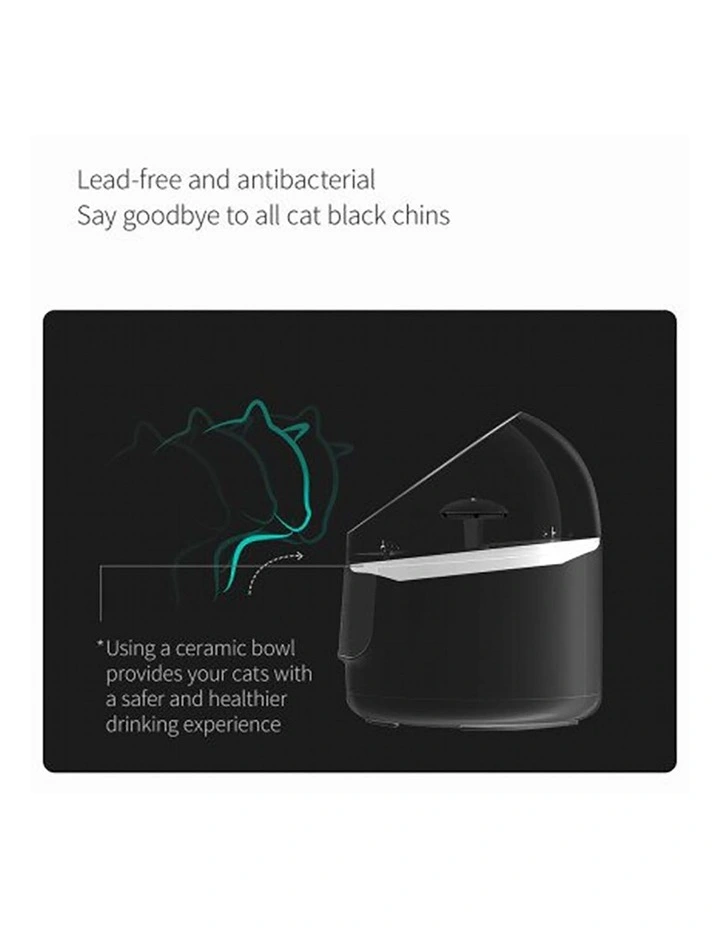 Pet Smart Water Fountain 2.3L in White image 4