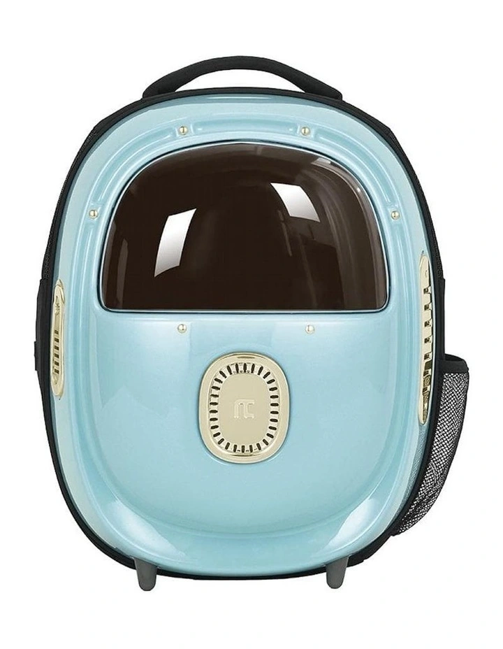 Pet Backpack With Air Circulation in Blue image 1