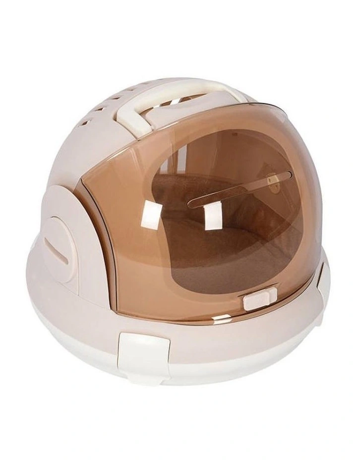 Pakeway Astronaut Dog/Cat Pet Travel Carrier Portable Lounge/Cushion Seat Grey image 2
